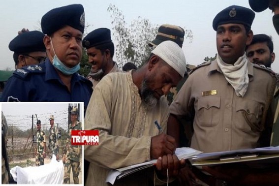 Bangladesh National's death in Indo-Bangla Border in BSF Firing over alleged Cattle Smuggling : Dead-Body Handed Over to Family Bangladesh National's death in Indo-Bangla Border in BSF Firing over alleged Cattle Smuggling : Dead-Body Handed Over to Family